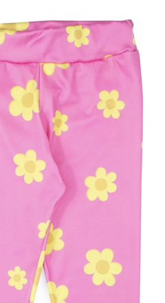 Conjunto flores Infantil Menina Meia Estação Good Vibes Only Branca - Flor e Liz Boutique