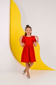 Imagem do Vestido infantil Vermelho