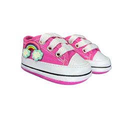 Tênis Starzinho de bebê Arco e nuvem Pink - comprar online