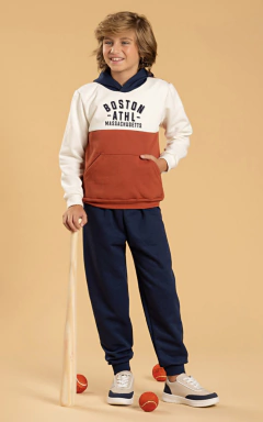 Conjunto moletom infantil menino - comprar online