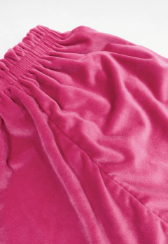 Imagem do Conjunto infantil peluciado plush rosa