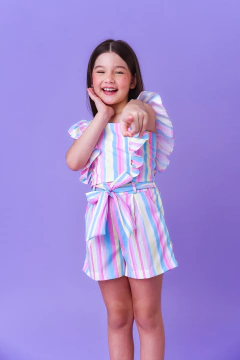 Conjunto Infantil Candy Color Arco-íris Unicórnio na internet