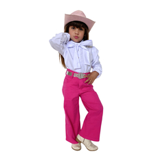 Conjunto infantil Boiadeira Ana Castela na internet