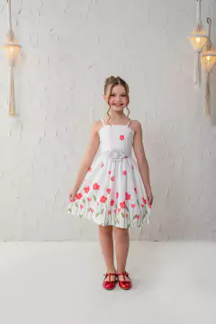 Vestido luxo + cinto roupa