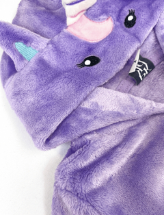 Macacão Bebê fleece Pelinho Unicórnio - loja online