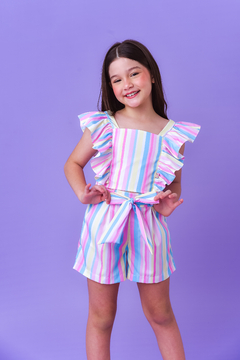 Imagem do Conjunto Infantil Candy Color Arco-íris Unicórnio
