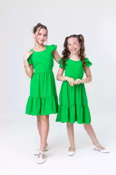 Vestido verão infantil Verde na internet