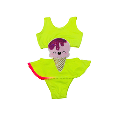 Maiô infantil neon sorvete - comprar online