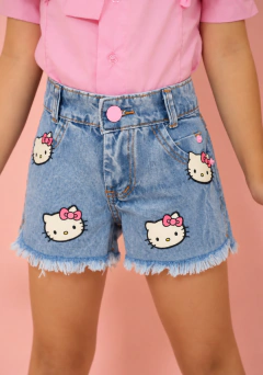 Shorts Jeans infantil Hello Kitty - comprar online