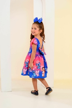 Vestido + laço de cabelo Lilo & stitch - loja online