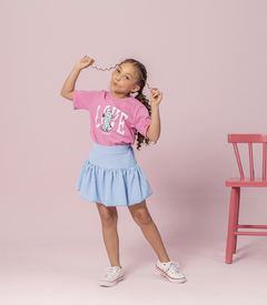 Imagem do Conjunto Lilo Stitch T-shirt + shorts saia balonê