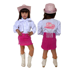 Conjunto infantil Boiadeira Ana Castela