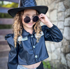 Imagem do Conjunto Boiadeira Ana Castela Blazer + Shorts saia