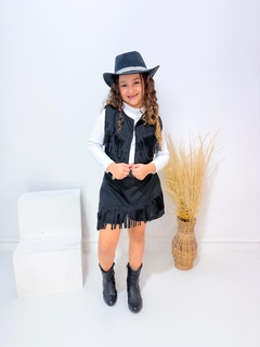 Conjunto infantil 3 peças Boiadeira Country - comprar online