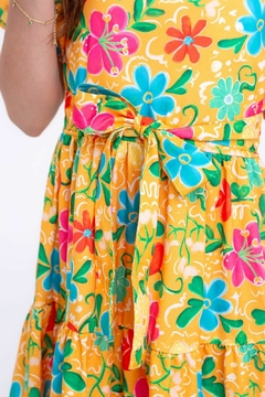 Vestido infantil juvenil flora verão - comprar online