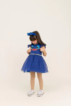 Fantasia Vestido Lilo e Stitch azul na internet
