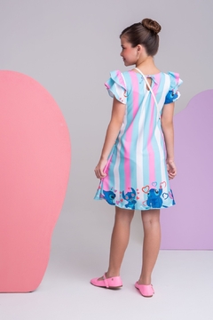 Vestido infantil + bolsinha Lilo e Stitch - loja online