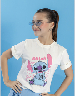 Conjunto Lilo Stitch T-shirt + shorts saia balonê - comprar online