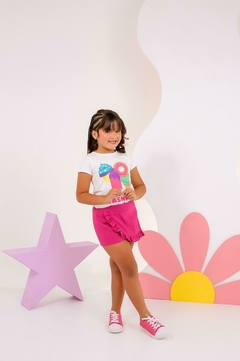 Conjunto short saia na internet