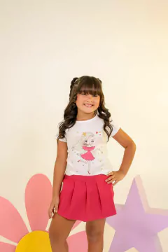 Conjunto short saia