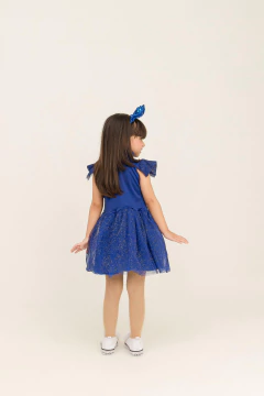 Fantasia Vestido Lilo e Stitch azul