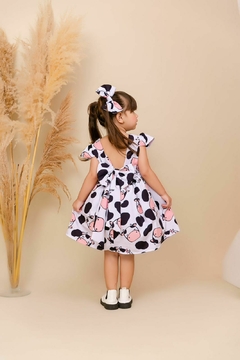 Vestido luxo + Laço de cabelo Fazendinha vaquinha - comprar online