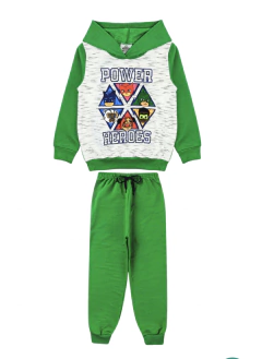 Conjunto moletom infantil PJ MASKS