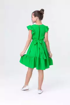 Vestido verão infantil Verde - comprar online