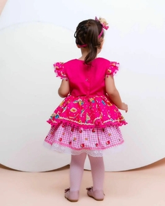 Vestido infantil festa junina na internet