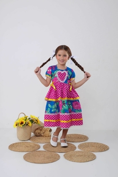 Vestido festa junina - Flor e Liz Boutique