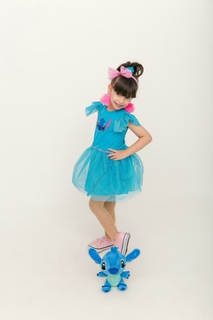 Fantasia Vestido Lilo e Stitch Azul - loja online
