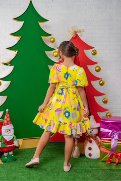 Vestido infantil Colorido verão - comprar online