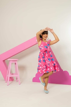 Vestido infantil Lilo e Stitch - Flor e Liz Boutique