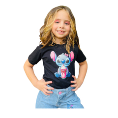T-shirt infantil Lilo e Stitch - comprar online