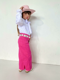 Conjunto infantil Boiadeira Ana Castela na internet