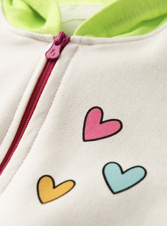 CONJUNTO FEMININO INFANTIL UNICÓRNIO CORAÇÕES VERDE na internet
