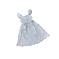 Vestido infantil Laise amarração na internet