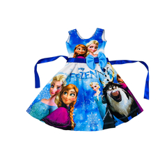 Vestido Neoprene Ana Frozen