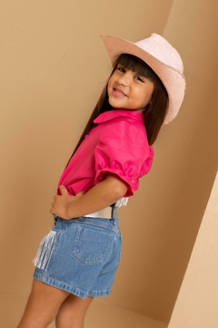 Conjunto Boiadeira Ana Castela blusa+ shorts + cinto - Flor e Liz Boutique
