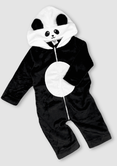 Macacão bebê bichinho pelúcia pandinha - comprar online