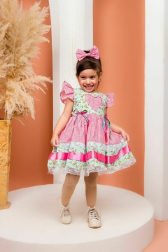 Vestido infantil luxo festa junina na internet