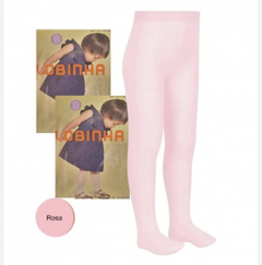 Meia calça Lobinha fio 20 RN branco e rosa na internet