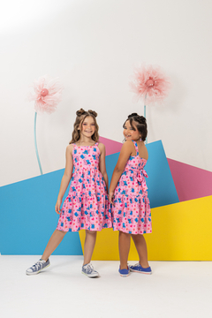 Vestido infantil Lilo e Stitch Rosa na internet
