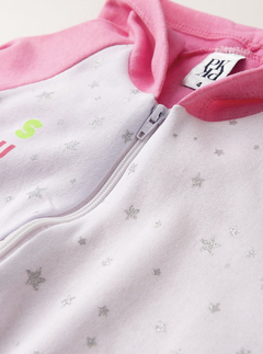 Imagem do CONJUNTO MOLETOM MENINA SUPERSTAR ROSA