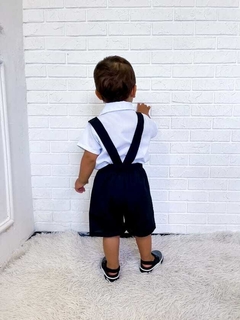 Conjunto Menino Suspensório - Flor e Liz Boutique