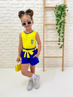 Imagem do Conjunto Menina Copa do Mundo Brasil