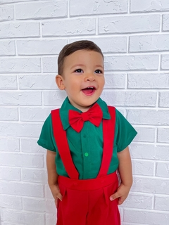 Conjunto infantil menino Natal - comprar online