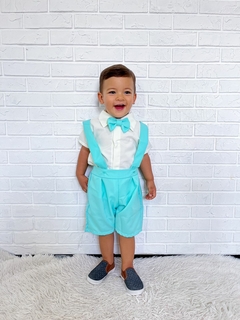 Conjunto menino Batizado Ano novo - Flor e Liz Boutique