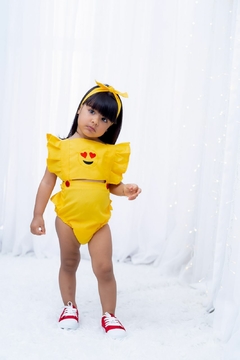 Romper + laço Emoji - loja online