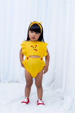 Romper + laço Emoji - Flor e Liz Boutique